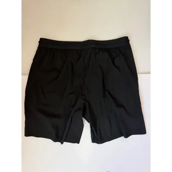 Dixxon Shorts 9in Gym Athletic Mens Elastic Waist Drawstring Casual Black Sz XL - Picture 5 of 5